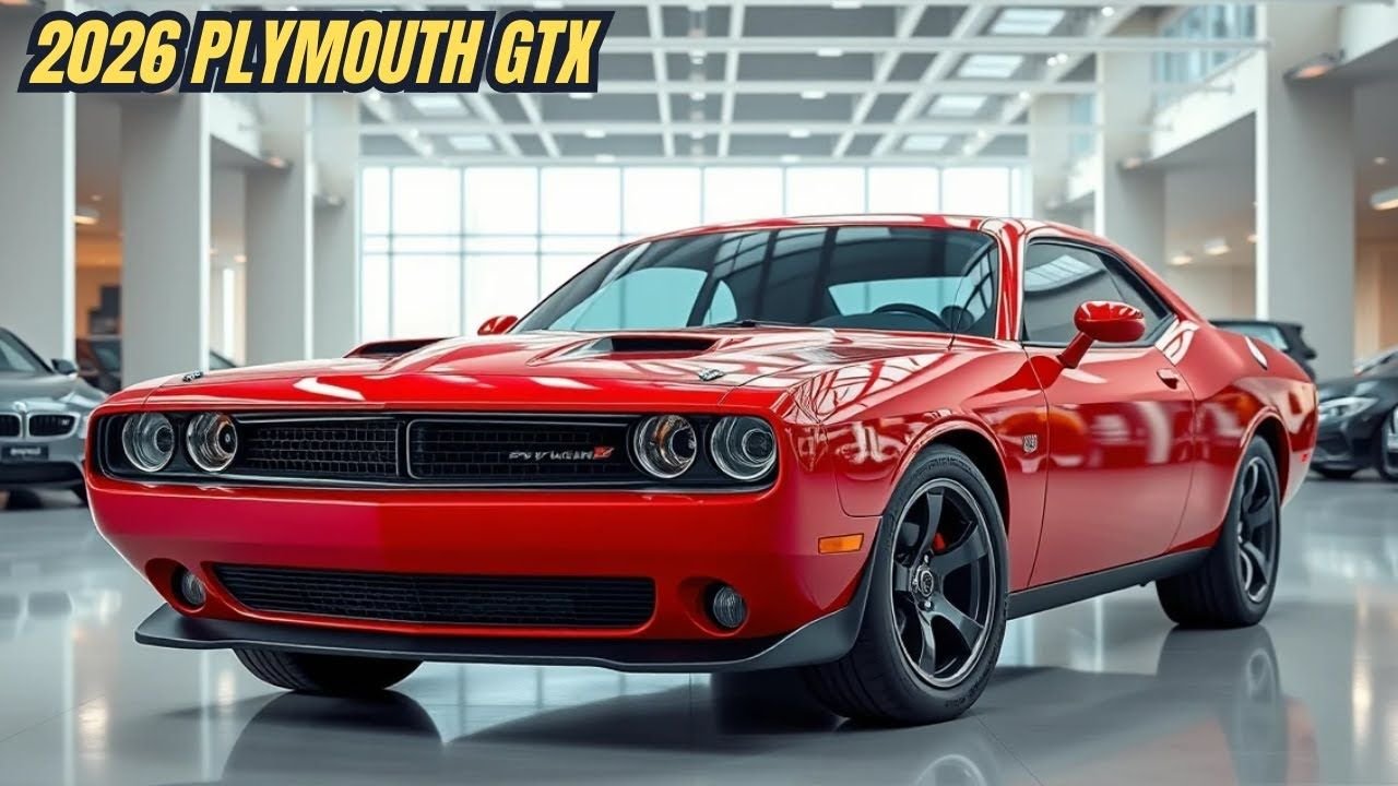 2026 Plymouth GTX Convertible